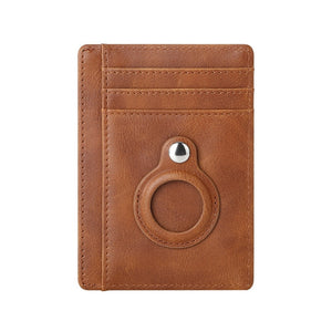 Leather Air Tag Wallet
