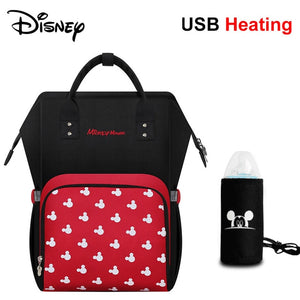 Doing It With Disney USB Waterproof Diaper Bag Backpack