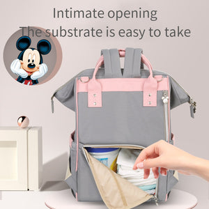 Disney Mickey/Minnie On The Move USB Diaper Bag