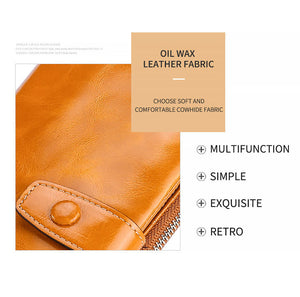 Genuine Leather At My Leisure Wallet