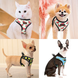 Reflective Dog and Cat Harness Vest